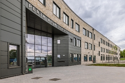 New Perth High School front facade 2025